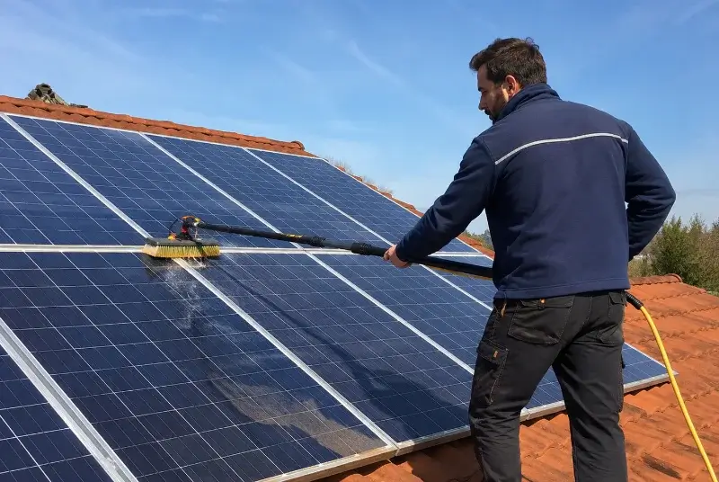 Nettoyage et entretien de panneaux solaires à Ménéac