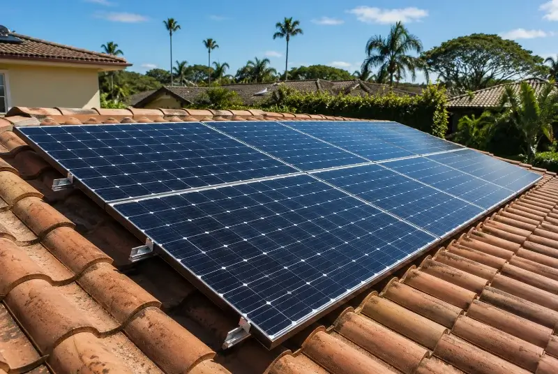 Installation de panneaux solaires à Ménéac